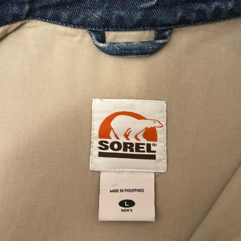 Sorel. Denim jacket.